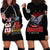 Red Tails Spitfire Tuskegee Airmen Hoodie Dress 332nd Fighter Group WWII Legacy Tribute - Wonder Print Shop