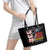 Red Tails Spitfire Tuskegee Airmen Leather Tote Bag 332nd Fighter Group WWII Legacy Tribute - Wonder Print Shop