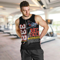 Red Tails Spitfire Tuskegee Airmen Men Tank Top 332nd Fighter Group WWII Legacy Tribute - Wonder Print Shop