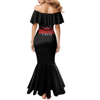 Red Tails Spitfire Tuskegee Airmen Mermaid Dress 332nd Fighter Group WWII Legacy Tribute - Wonder Print Shop