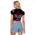 Red Tails Spitfire Tuskegee Airmen Raglan Cropped T Shirt 332nd Fighter Group WWII Legacy Tribute - Wonder Print Shop
