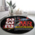 Red Tails Spitfire Tuskegee Airmen Round Carpet 332nd Fighter Group WWII Legacy Tribute - Wonder Print Shop