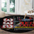 Red Tails Spitfire Tuskegee Airmen Round Carpet 332nd Fighter Group WWII Legacy Tribute - Wonder Print Shop