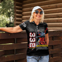 Red Tails Spitfire Tuskegee Airmen Women Polo Shirt 332nd Fighter Group WWII Legacy Tribute - Wonder Print Shop