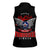 Red Tails Spitfire Tuskegee Airmen Women Sleeveless Polo Shirt 332nd Fighter Group WWII Legacy Tribute - Wonder Print Shop