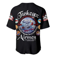 Wings of Honor Tuskegee Airmen Baseball Jersey 332nd 477th Fighter Group Tribute - Wonder Print Shop