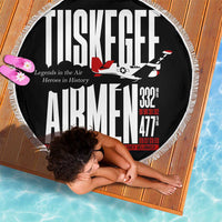 Wings of Honor Tuskegee Airmen Beach Blanket 332nd 477th Fighter Group Tribute - Wonder Print Shop
