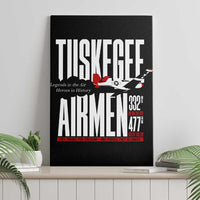 Wings of Honor Tuskegee Airmen Canvas Wall Art 332nd 477th Fighter Group Tribute - Wonder Print Shop