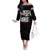 Wings of Honor Tuskegee Airmen Family Matching Off The Shoulder Long Sleeve Dress and Hawaiian Shirt 332nd 477th Fighter Group Tribute - Wonder Print Shop