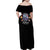 Wings of Honor Tuskegee Airmen Family Matching Off Shoulder Maxi Dress and Hawaiian Shirt 332nd 477th Fighter Group Tribute - Wonder Print Shop