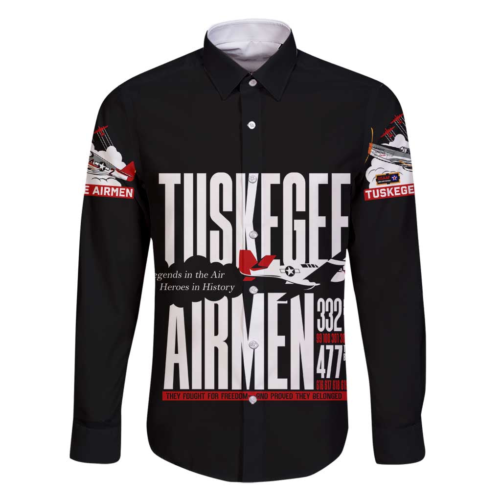 Wings of Honor Tuskegee Airmen Family Matching Summer Maxi Dress and Hawaiian Shirt 332nd 477th Fighter Group Tribute - Wonder Print Shop