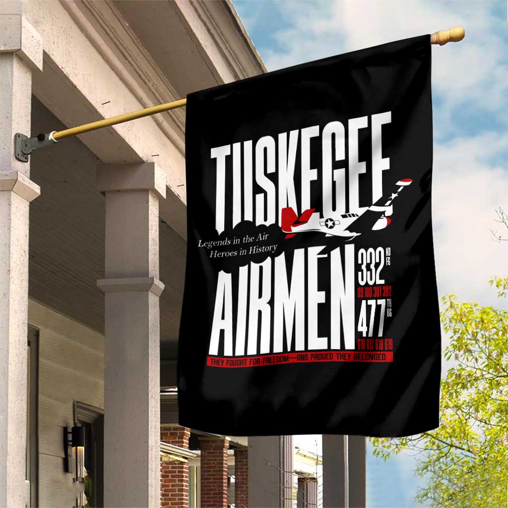 Wings of Honor Tuskegee Airmen Garden Flag 332nd 477th Fighter Group Tribute - Wonder Print Shop