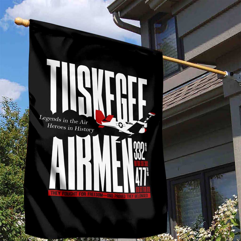 Wings of Honor Tuskegee Airmen Garden Flag 332nd 477th Fighter Group Tribute - Wonder Print Shop