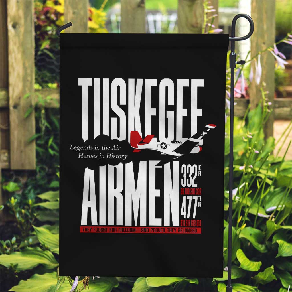 Wings of Honor Tuskegee Airmen Garden Flag 332nd 477th Fighter Group Tribute - Wonder Print Shop