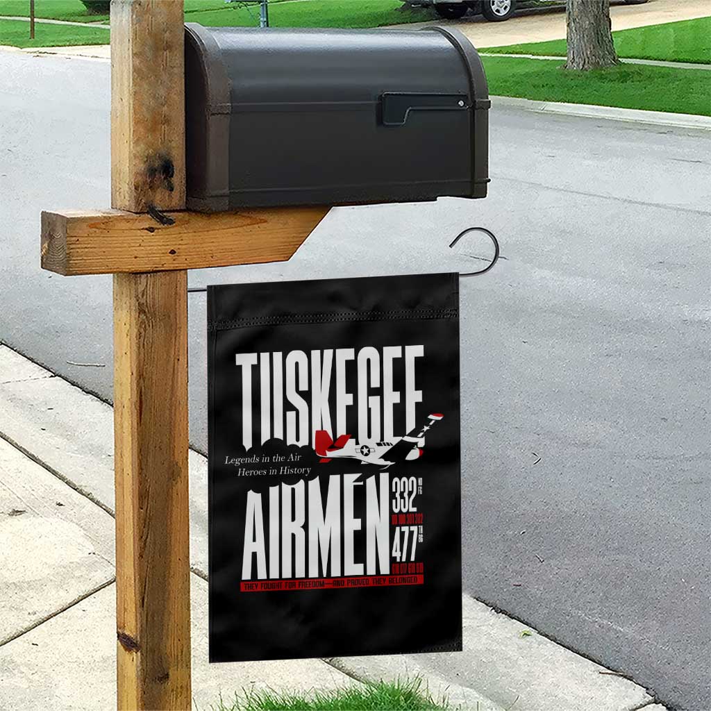 Wings of Honor Tuskegee Airmen Garden Flag 332nd 477th Fighter Group Tribute - Wonder Print Shop
