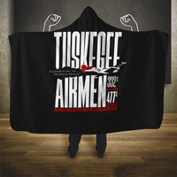Wings of Honor Tuskegee Airmen Hooded Blanket 332nd 477th Fighter Group Tribute - Wonder Print Shop