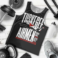 Wings of Honor Tuskegee Airmen Men Tank Top 332nd 477th Fighter Group Tribute - Wonder Print Shop