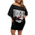 Wings of Honor Tuskegee Airmen Off Shoulder Short Dress 332nd 477th Fighter Group Tribute - Wonder Print Shop