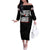 Wings of Honor Tuskegee Airmen Off The Shoulder Long Sleeve Dress 332nd 477th Fighter Group Tribute - Wonder Print Shop