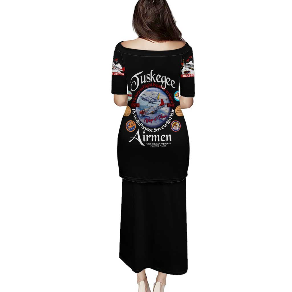 Wings of Honor Tuskegee Airmen Puletasi 332nd 477th Fighter Group Tribute - Wonder Print Shop