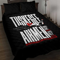 Wings of Honor Tuskegee Airmen Quilt Bed Set 332nd 477th Fighter Group Tribute - Wonder Print Shop