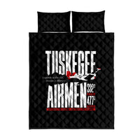 Wings of Honor Tuskegee Airmen Quilt Bed Set 332nd 477th Fighter Group Tribute - Wonder Print Shop