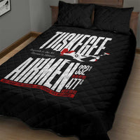 Wings of Honor Tuskegee Airmen Quilt Bed Set 332nd 477th Fighter Group Tribute - Wonder Print Shop