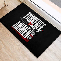 Wings of Honor Tuskegee Airmen Rubber Doormat 332nd 477th Fighter Group Tribute - Wonder Print Shop