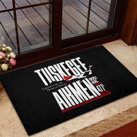 Wings of Honor Tuskegee Airmen Rubber Doormat 332nd 477th Fighter Group Tribute - Wonder Print Shop