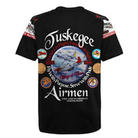 Wings of Honor Tuskegee Airmen Rugby Jersey 332nd 477th Fighter Group Tribute - Wonder Print Shop