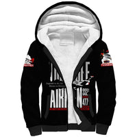 Wings of Honor Tuskegee Airmen Sherpa Hoodie 332nd 477th Fighter Group Tribute - Wonder Print Shop