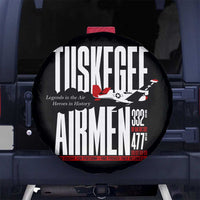 Wings of Honor Tuskegee Airmen Spare Tire Cover 332nd 477th Fighter Group Tribute - Wonder Print Shop