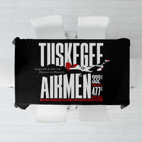 Wings of Honor Tuskegee Airmen Tablecloth 332nd 477th Fighter Group Tribute - Wonder Print Shop