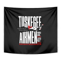 Wings of Honor Tuskegee Airmen Tapestry 332nd 477th Fighter Group Tribute - Wonder Print Shop
