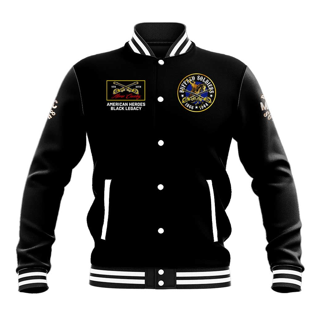 Buffalo Soldiers 1866-1944 Baseball Jacket American Black Heros Legacy - Wonder Print Shop