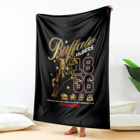 Buffalo Soldiers 1866-1944 Blanket American Black Heros Legacy - Wonder Print Shop