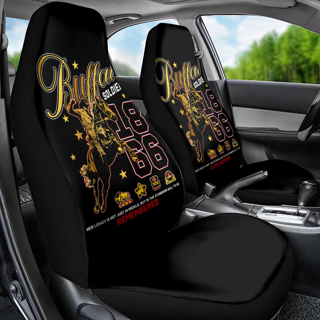 Buffalo Soldiers 1866-1944 Car Seat Cover American Black Heros Legacy - Wonder Print Shop