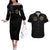 Buffalo Soldiers 1866-1944 Couples Matching Off The Shoulder Long Sleeve Dress and Hawaiian Shirt American Black Heros Legacy - Wonder Print Shop