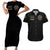 Buffalo Soldiers 1866-1944 Couples Matching Short Sleeve Bodycon Dress and Hawaiian Shirt American Black Heros Legacy - Wonder Print Shop