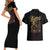 Buffalo Soldiers 1866-1944 Couples Matching Short Sleeve Bodycon Dress and Hawaiian Shirt American Black Heros Legacy - Wonder Print Shop