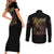 Buffalo Soldiers 1866-1944 Couples Matching Short Sleeve Bodycon Dress and Long Sleeve Button Shirt American Black Heros Legacy - Wonder Print Shop
