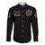 Buffalo Soldiers 1866-1944 Family Matching Off The Shoulder Long Sleeve Dress and Hawaiian Shirt American Black Heros Legacy - Wonder Print Shop