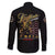 Buffalo Soldiers 1866-1944 Family Matching Off The Shoulder Long Sleeve Dress and Hawaiian Shirt American Black Heros Legacy - Wonder Print Shop