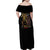 Buffalo Soldiers 1866-1944 Family Matching Off Shoulder Maxi Dress and Hawaiian Shirt American Black Heros Legacy - Wonder Print Shop