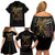 Buffalo Soldiers 1866-1944 Family Matching Off Shoulder Short Dress and Hawaiian Shirt American Black Heros Legacy - Wonder Print Shop