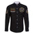 Buffalo Soldiers 1866-1944 Family Matching Off Shoulder Short Dress and Hawaiian Shirt American Black Heros Legacy - Wonder Print Shop