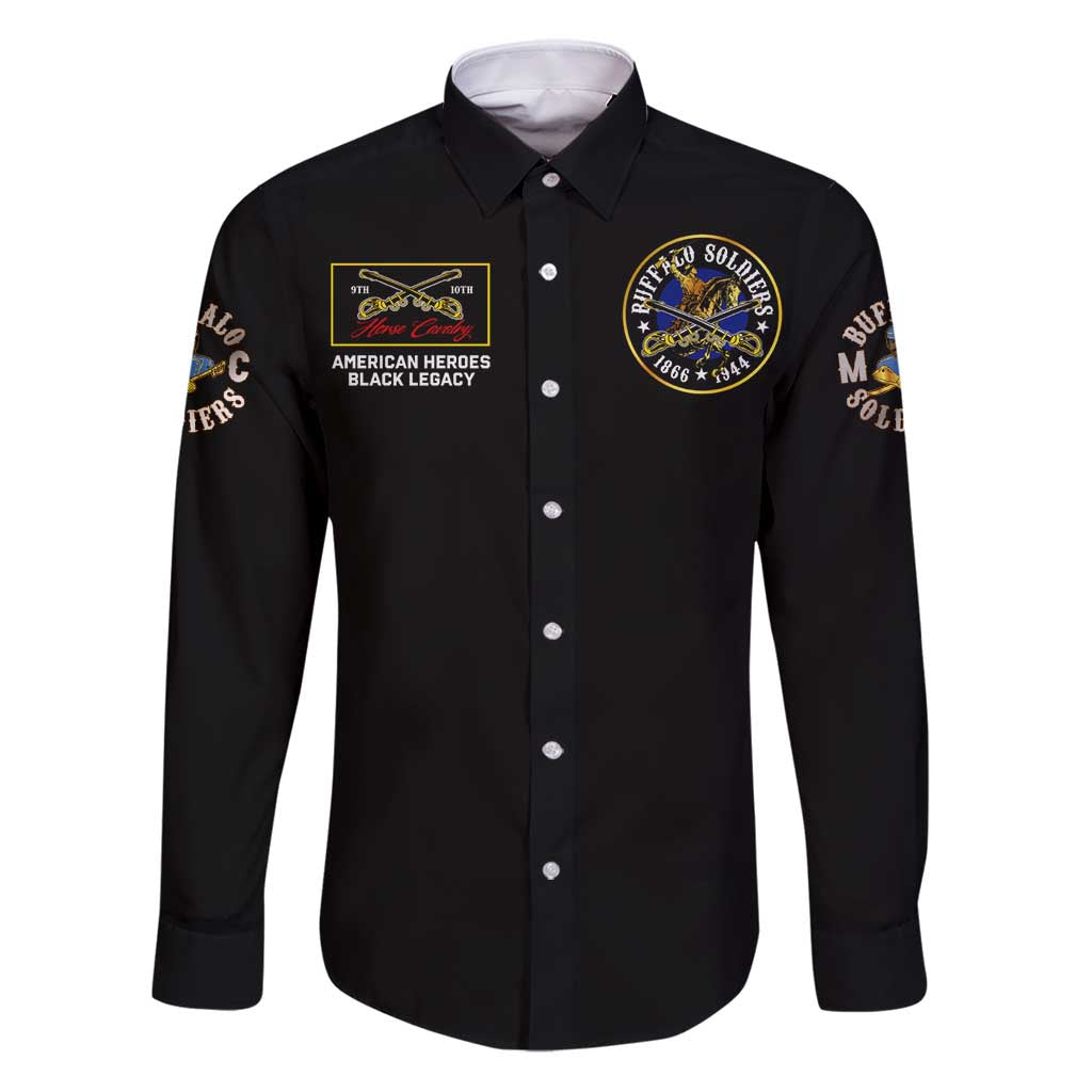 Buffalo Soldiers 1866-1944 Family Matching Puletasi and Hawaiian Shirt American Black Heros Legacy - Wonder Print Shop