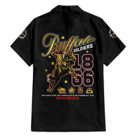Buffalo Soldiers 1866-1944 Family Matching Summer Maxi Dress and Hawaiian Shirt American Black Heros Legacy - Wonder Print Shop
