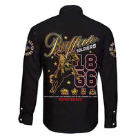 Buffalo Soldiers 1866-1944 Family Matching Summer Maxi Dress and Hawaiian Shirt American Black Heros Legacy - Wonder Print Shop