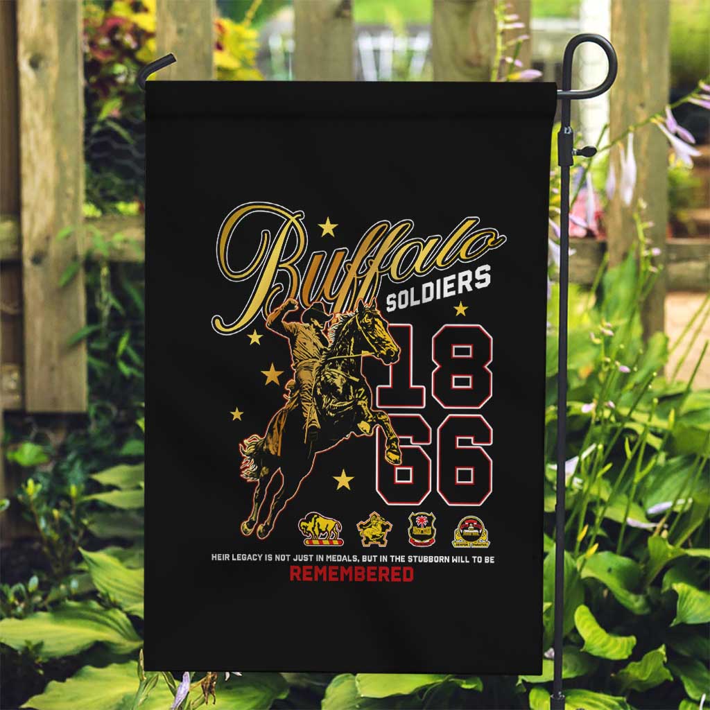 Buffalo Soldiers 1866-1944 Garden Flag American Black Heros Legacy - Wonder Print Shop